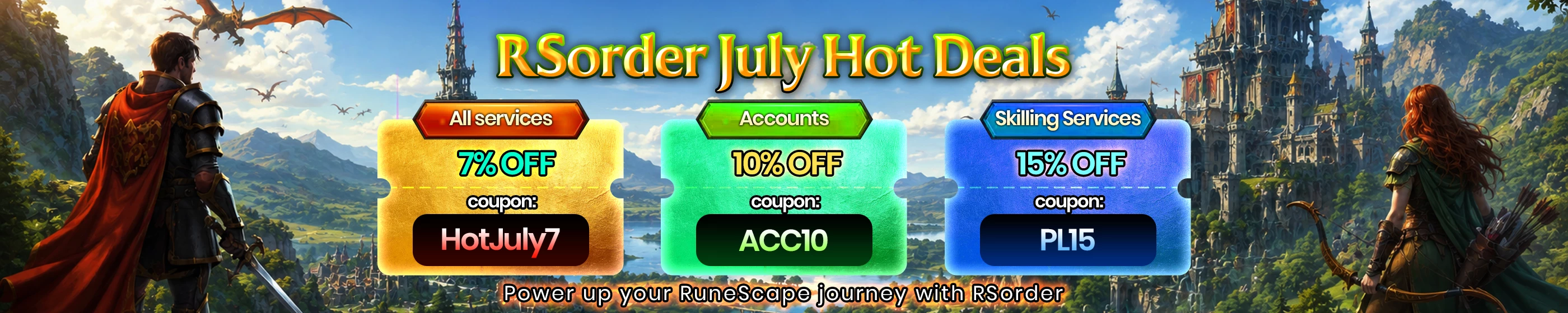 Win a share of 1B OSRS Gold level up your luck